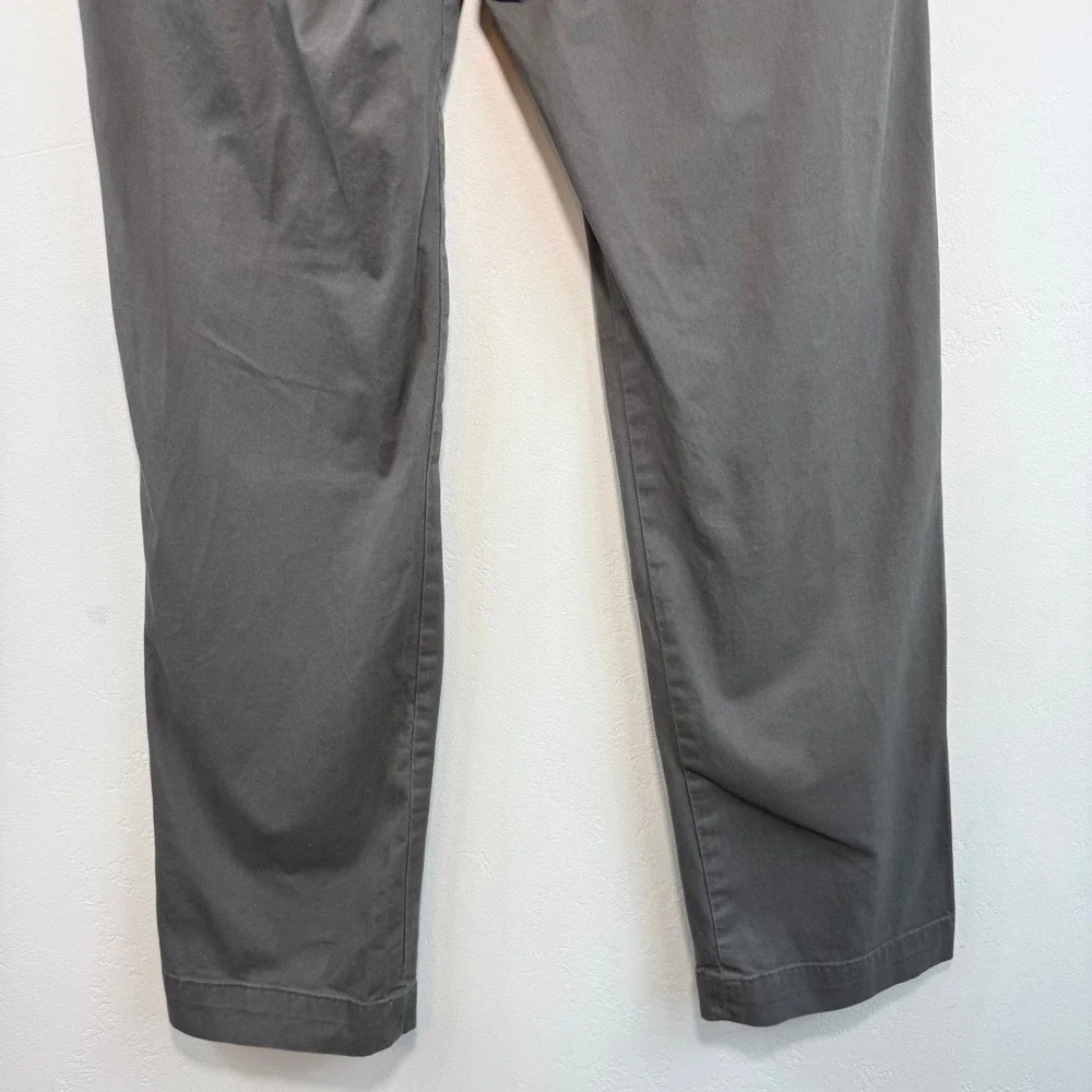 Polo Ralph Lauren‎ Chino Pants Grey Stretch Straight Fit Preppy Classic 34/32